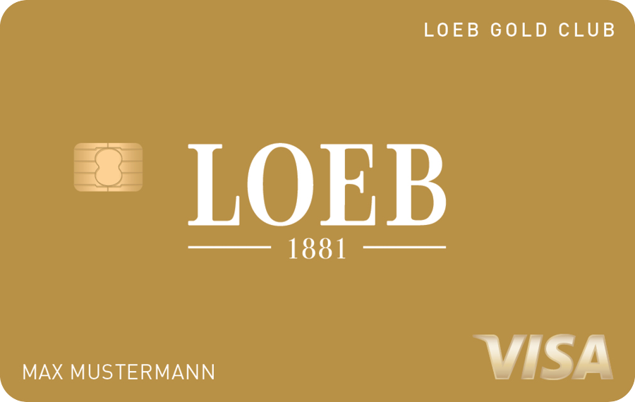 LOEB Gold Club Visa Karte